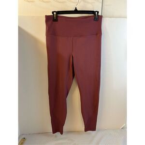90 degrees Reflex large Lg Dark Rose color active pants rn#144527